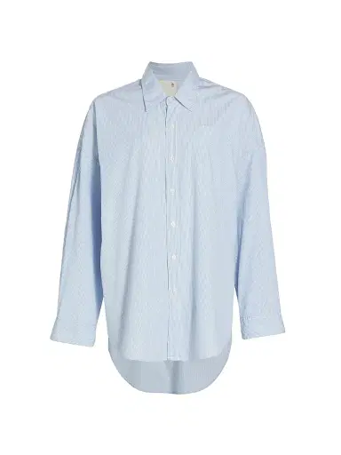 R13 Women's Drop Neck Oxford Shirt | Thumbnail 1 R13 Women's Drop Neck Oxford Shirt | Thumbnail 1