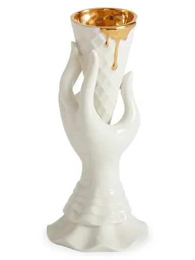 Jonathan Adler Gilden I-Scream Vase - White | Thumbnail 2 Jonathan Adler Gilden I-Scream Vase - White | Thumbnail 2