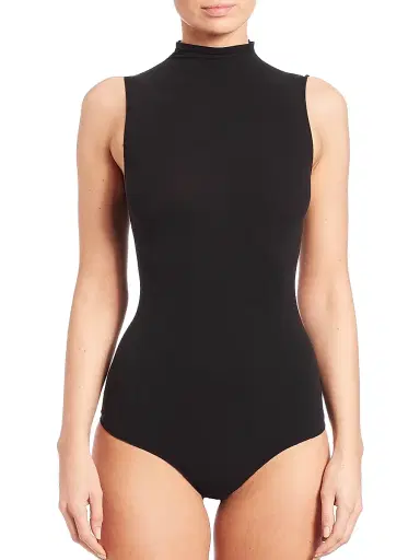 Commando Women's Ballet Mockneck Sleeveless Bodysuit - Black | Thumbnail 3 Commando Women's Ballet Mockneck Sleeveless Bodysuit - Black | Thumbnail 3