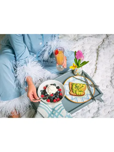 Misette Grid 4-Piece Salad Plate Set | Thumbnail 3 Misette Grid 4-Piece Salad Plate Set | Thumbnail 3