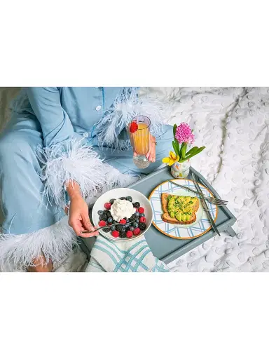 Misette Grid 4-Piece Salad Plate Set | Thumbnail 6 Misette Grid 4-Piece Salad Plate Set | Thumbnail 6