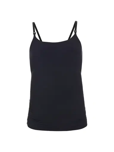 Splits59 Women's Mia AirWeight Maternity Tank - Black | Thumbnail 1 Splits59 Women's Mia AirWeight Maternity Tank - Black | Thumbnail 1