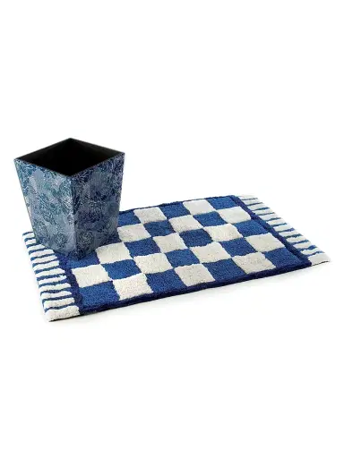 MacKenzie-Childs Large Royal Check Bath Mat | Thumbnail 2 MacKenzie-Childs Large Royal Check Bath Mat | Thumbnail 2
