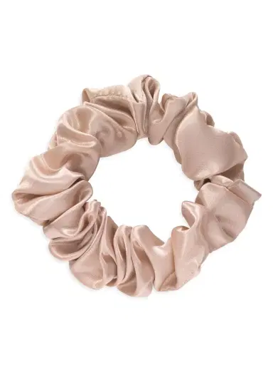 Philip B Women's Silky Smooth Classic Scrunchie - Black | Thumbnail 1 Philip B Women's Silky Smooth Classic Scrunchie - Black | Thumbnail 1