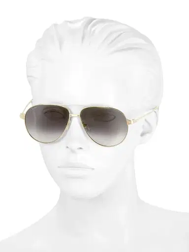 Cartier Women's Santos De 59MM Pilot Sunglasses | Thumbnail 4 Cartier Women's Santos De 59MM Pilot Sunglasses | Thumbnail 4