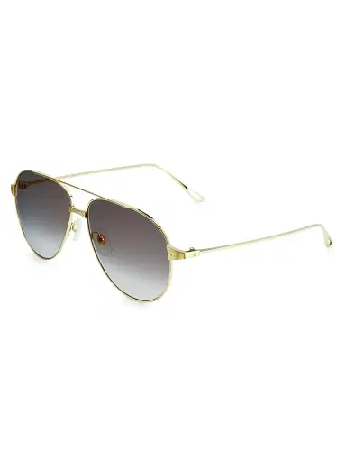 Cartier Women's Santos De 59MM Pilot Sunglasses | Thumbnail 1 Cartier Women's Santos De 59MM Pilot Sunglasses | Thumbnail 1