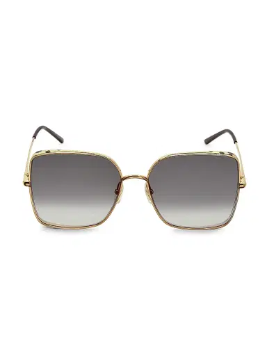 Cartier Women's Panthère De 59MM Square Sunglasses - Smooth Gold | Thumbnail 1 Cartier Women's Panthère De 59MM Square Sunglasses - Smooth Gold | Thumbnail 1