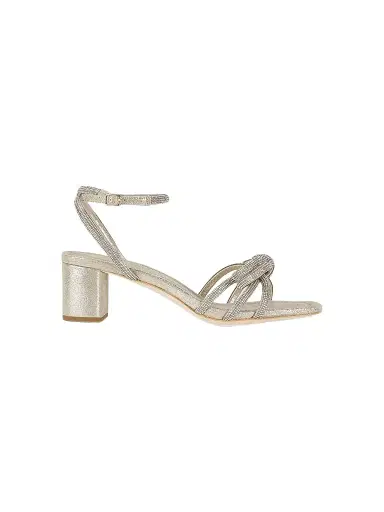 Loeffler Randall Women's Mikel Crystal-Embellished Suede Sandals - Cappuccino | Thumbnail 1 Loeffler Randall Women's Mikel Crystal-Embellished Suede Sandals - Cappuccino | Thumbnail 1