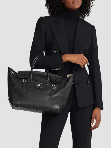 Ralph Lauren Collection Women's Soft Ricky Leather Bag | Thumbnail 2 Ralph Lauren Collection Women's Soft Ricky Leather Bag | Thumbnail 2