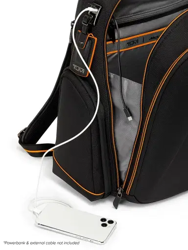 TUMI Men's Tumi X Mclaren Paddock Backpack - Black | Thumbnail 5 TUMI Men's Tumi X Mclaren Paddock Backpack - Black | Thumbnail 5