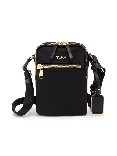 TUMI Men's Voyageur Persia Crossbody - Black Gold | Thumbnail 1 TUMI Men's Voyageur Persia Crossbody - Black Gold | Thumbnail 1