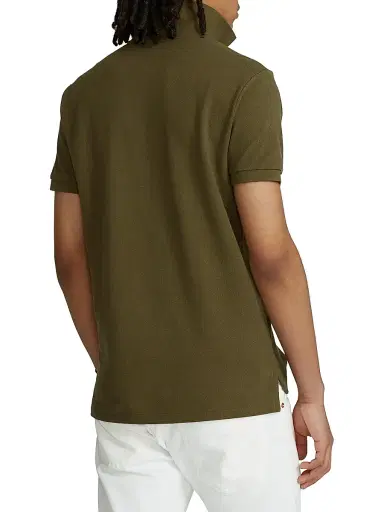 Polo Ralph Lauren Men's Slim-Fit Polo - Defender Green | Thumbnail 4 Polo Ralph Lauren Men's Slim-Fit Polo - Defender Green | Thumbnail 4