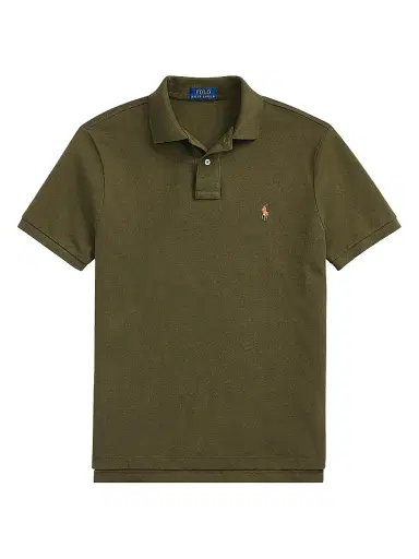 Polo Ralph Lauren Men's Slim-Fit Polo - Defender Green | Thumbnail 1 Polo Ralph Lauren Men's Slim-Fit Polo - Defender Green | Thumbnail 1