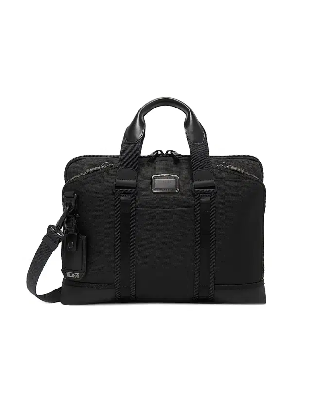 Men's Alpha Bravo Academy Briefcase - Black Men's Alpha Bravo Academy Briefcase - Black