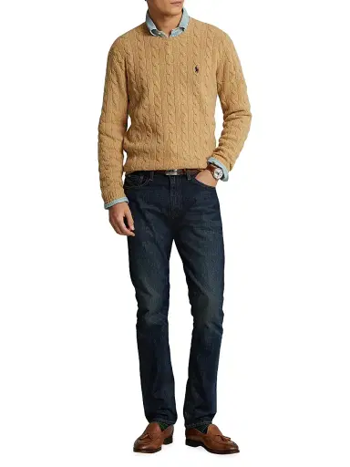 Polo Ralph Lauren Men's The Varick Slim Straight Jeans - Dark | Thumbnail 2 Polo Ralph Lauren Men's The Varick Slim Straight Jeans - Dark | Thumbnail 2