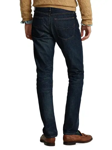 Polo Ralph Lauren Men's The Varick Slim Straight Jeans - Dark | Thumbnail 6 Polo Ralph Lauren Men's The Varick Slim Straight Jeans - Dark | Thumbnail 6