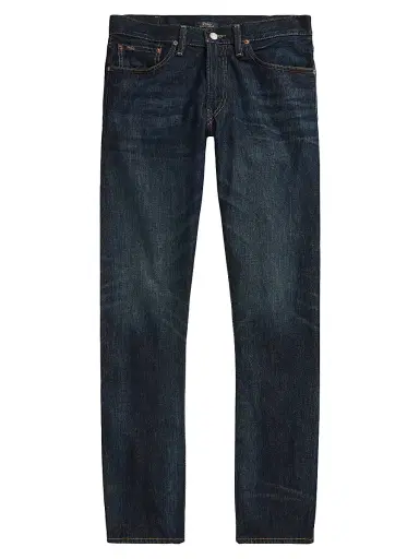 Polo Ralph Lauren Men's The Varick Slim Straight Jeans - Dark | Thumbnail 1 Polo Ralph Lauren Men's The Varick Slim Straight Jeans - Dark | Thumbnail 1
