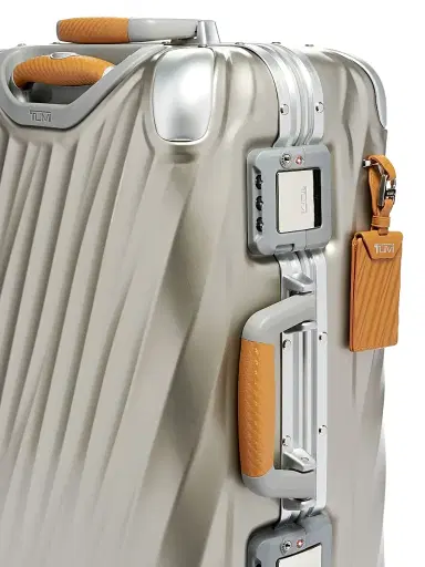 TUMI Men's 19 Degree Titanium International Carry-On - Titanium | Thumbnail 5 TUMI Men's 19 Degree Titanium International Carry-On - Titanium | Thumbnail 5