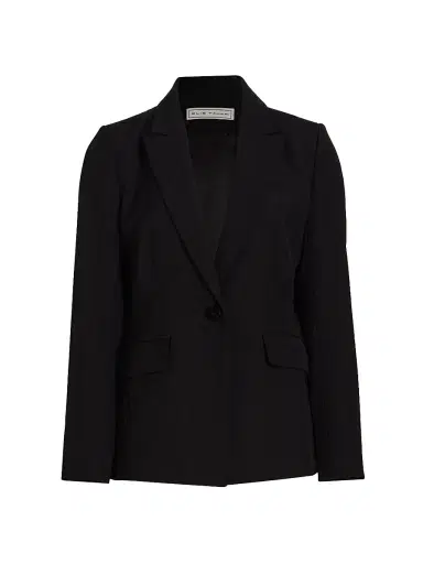 Elie Tahari Women's Notch Collar One-Button Blazer | Thumbnail 1 Elie Tahari Women's Notch Collar One-Button Blazer | Thumbnail 1