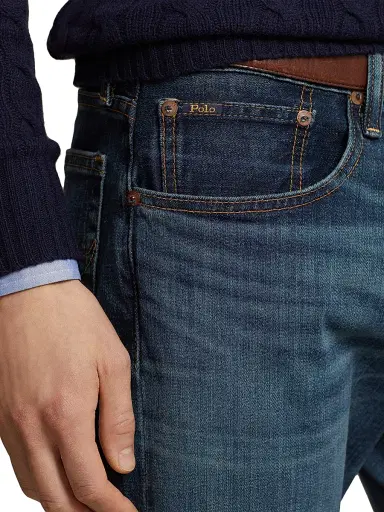 Polo Ralph Lauren Men's Varick Slim Straight Jeans - Rockford | Thumbnail 6 Polo Ralph Lauren Men's Varick Slim Straight Jeans - Rockford | Thumbnail 6