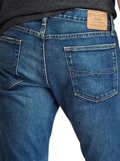 Polo Ralph Lauren Men's Varick Slim Straight Jeans - Rockford | Thumbnail 7 Polo Ralph Lauren Men's Varick Slim Straight Jeans - Rockford | Thumbnail 7