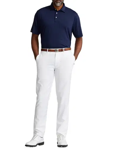Polo Ralph Lauren Men's Woven Polo Shirt - White | Thumbnail 2 Polo Ralph Lauren Men's Woven Polo Shirt - White | Thumbnail 2