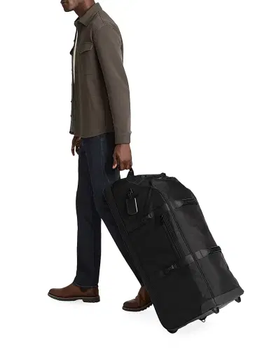 TUMI Men's Alpha Bravo Collapsible Nylon Duffel Bag | Thumbnail 2 TUMI Men's Alpha Bravo Collapsible Nylon Duffel Bag | Thumbnail 2
