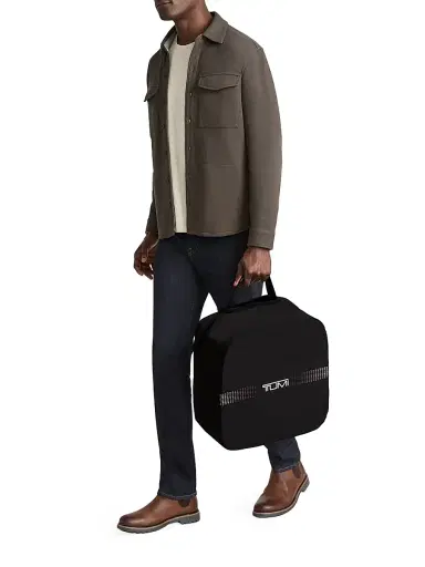 TUMI Men's Alpha Bravo Collapsible Nylon Duffel Bag | Thumbnail 3 TUMI Men's Alpha Bravo Collapsible Nylon Duffel Bag | Thumbnail 3
