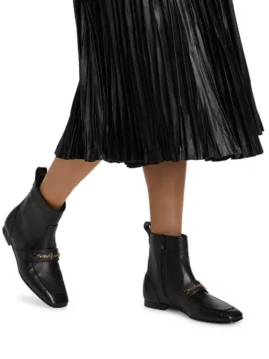 Proenza Schouler White Label Women's Rosalyn Faux Leather Midi-Skirt - Black | Thumbnail 6 Proenza Schouler White Label Women's Rosalyn Faux Leather Midi-Skirt - Black | Thumbnail 6