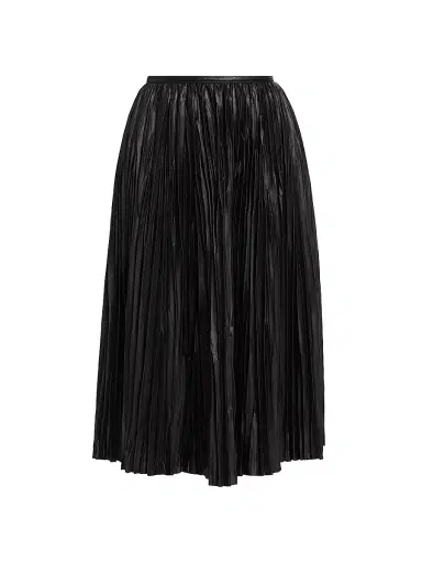 Proenza Schouler White Label Women's Rosalyn Faux Leather Midi-Skirt - Black | Thumbnail 1 Proenza Schouler White Label Women's Rosalyn Faux Leather Midi-Skirt - Black | Thumbnail 1