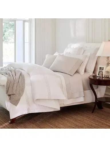 Ralph Lauren Organic Sateen Handkerchief Duvet Cover & Sham Collection | Thumbnail 9 Ralph Lauren Organic Sateen Handkerchief Duvet Cover & Sham Collection | Thumbnail 9