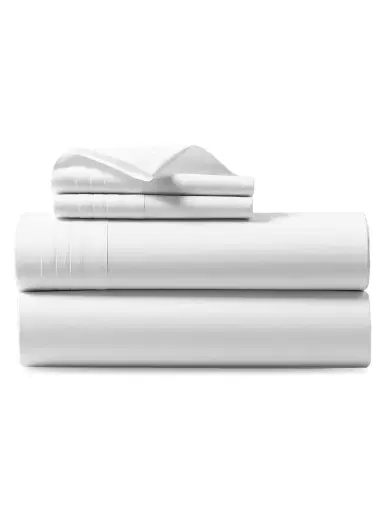 Ralph Lauren Organic Tuxedo Pleat Bedding 400 Thread Count Pillowcase - White | Thumbnail 1 Ralph Lauren Organic Tuxedo Pleat Bedding 400 Thread Count Pillowcase - White | Thumbnail 1