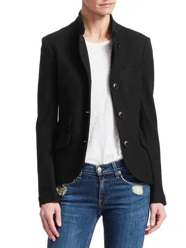 rag & bone Women's Slade Wool Jacket - Black | Thumbnail 3 rag & bone Women's Slade Wool Jacket - Black | Thumbnail 3
