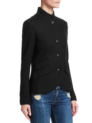 rag & bone Women's Slade Wool Jacket - Black | Thumbnail 4 rag & bone Women's Slade Wool Jacket - Black | Thumbnail 4