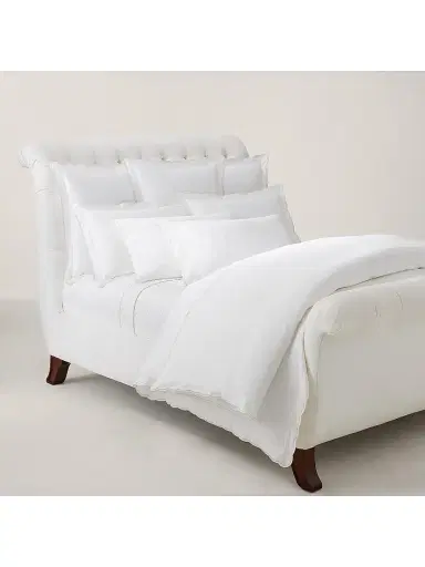 Ralph Lauren Malin Scallop Cotton Sateen Sham - Platinum - Size European | Thumbnail 5 Ralph Lauren Malin Scallop Cotton Sateen Sham - Platinum - Size European | Thumbnail 5