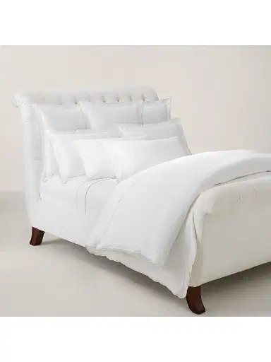 Ralph Lauren Malin Scallop Cotton Sateen Duvet Cover - Navy European | Thumbnail 5 Ralph Lauren Malin Scallop Cotton Sateen Duvet Cover - Navy European | Thumbnail 5