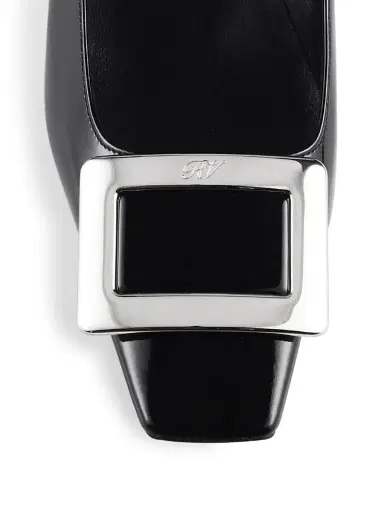 Roger Vivier Women's 45MM Patent Leather Pumps - Black - Size 12 | Thumbnail 4 Roger Vivier Women's 45MM Patent Leather Pumps - Black - Size 12 | Thumbnail 4