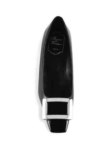 Roger Vivier Women's 45MM Patent Leather Pumps - Black - Size 12 | Thumbnail 5 Roger Vivier Women's 45MM Patent Leather Pumps - Black - Size 12 | Thumbnail 5