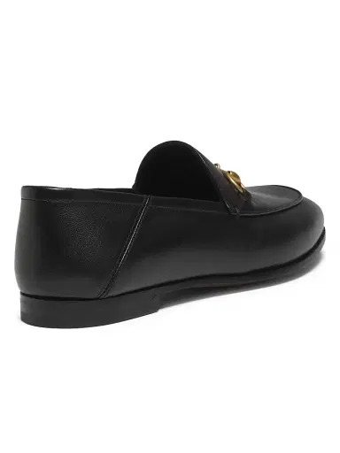 Gucci Women's Brixton Leather Horsebit Loafers - Black - Size 4 | Thumbnail 3 Gucci Women's Brixton Leather Horsebit Loafers - Black - Size 4 | Thumbnail 3