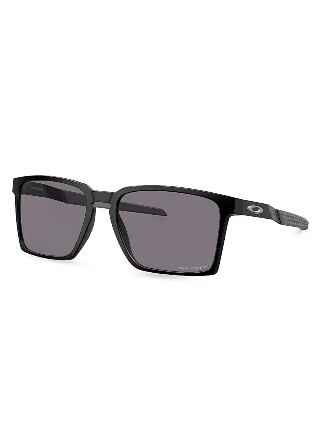 Men's 56MM Square Sunglasses - Black Grey Men's 56MM Square Sunglasses - Black Grey