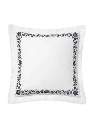 Ralph Lauren Eloise Embroidery Cotton Duvet & Sham Collection - Polo Navy European | Thumbnail 3 Ralph Lauren Eloise Embroidery Cotton Duvet & Sham Collection - Polo Navy European | Thumbnail 3