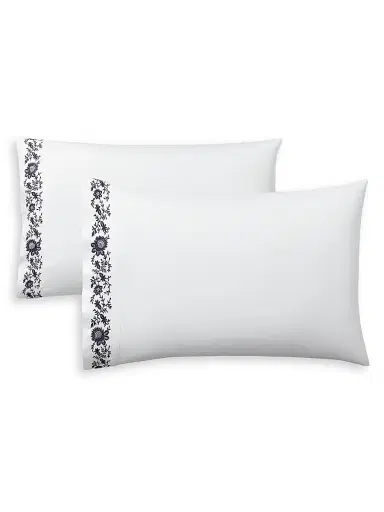 Ralph Lauren Eloise Embroidery Cotton Sheets & Pillowcases Collection | Thumbnail 3 Ralph Lauren Eloise Embroidery Cotton Sheets & Pillowcases Collection | Thumbnail 3