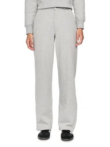 DL1961 Premium Denim Women's Hepburn Wide Leg High Rise Pants - Heather Grey | Thumbnail 3 DL1961 Premium Denim Women's Hepburn Wide Leg High Rise Pants - Heather Grey | Thumbnail 3