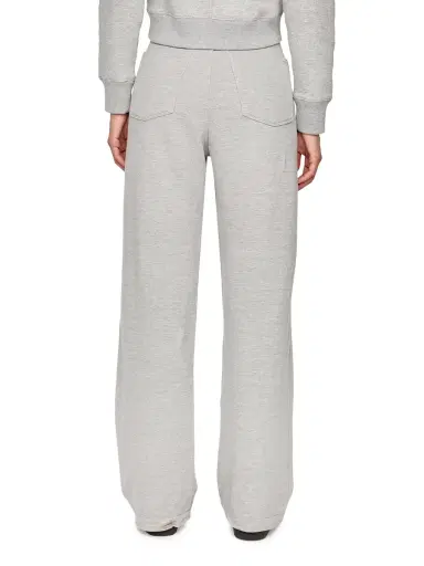 DL1961 Premium Denim Women's Hepburn Wide Leg High Rise Pants - Heather Grey | Thumbnail 4 DL1961 Premium Denim Women's Hepburn Wide Leg High Rise Pants - Heather Grey | Thumbnail 4