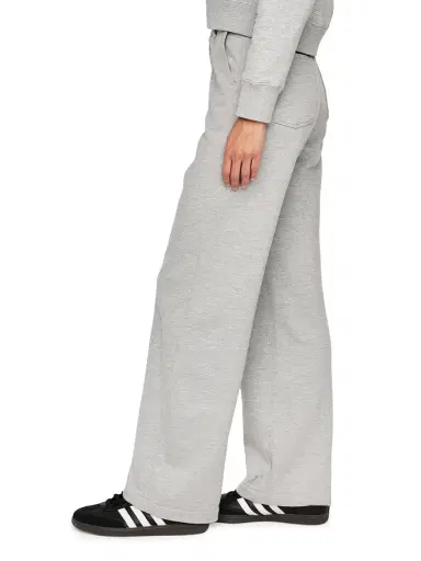 DL1961 Premium Denim Women's Hepburn Wide Leg High Rise Pants - Heather Grey | Thumbnail 5 DL1961 Premium Denim Women's Hepburn Wide Leg High Rise Pants - Heather Grey | Thumbnail 5