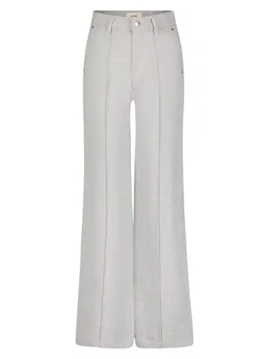 DL1961 Premium Denim Women's Hepburn Wide Leg High Rise Pants - Heather Grey | Thumbnail 6 DL1961 Premium Denim Women's Hepburn Wide Leg High Rise Pants - Heather Grey | Thumbnail 6