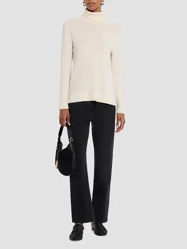 Polo Ralph Lauren Women's Polo ID Suede Shoulder Bag - Black | Thumbnail 3 Polo Ralph Lauren Women's Polo ID Suede Shoulder Bag - Black | Thumbnail 3