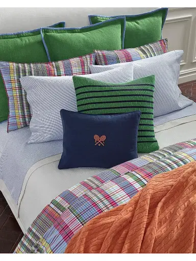 Ralph Lauren Organic Oxford Bedding Collection - Blue Twin | Thumbnail 4 Ralph Lauren Organic Oxford Bedding Collection - Blue Twin | Thumbnail 4