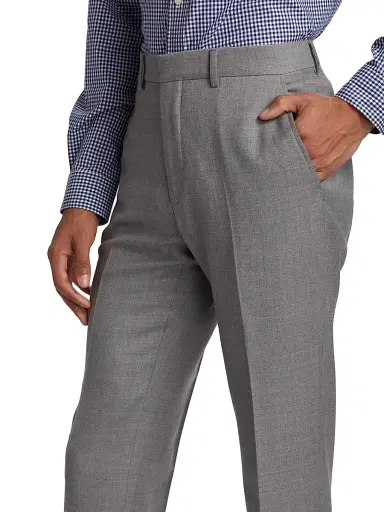 Polo Ralph Lauren Men's Wool Twill Slim-Fit Trousers - Heather Grey | Thumbnail 6 Polo Ralph Lauren Men's Wool Twill Slim-Fit Trousers - Heather Grey | Thumbnail 6