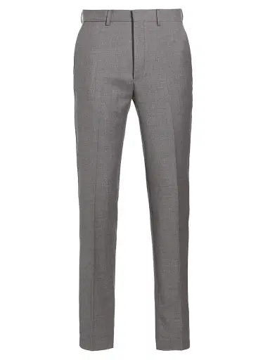 Polo Ralph Lauren Men's Wool Twill Slim-Fit Trousers - Heather Grey | Thumbnail 1 Polo Ralph Lauren Men's Wool Twill Slim-Fit Trousers - Heather Grey | Thumbnail 1